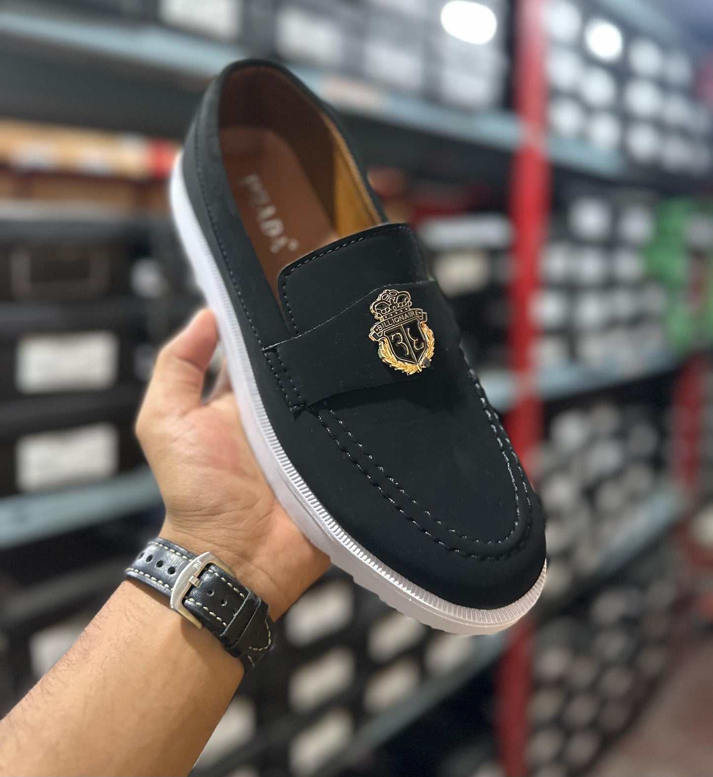 Suede Handmade Loafer for Men