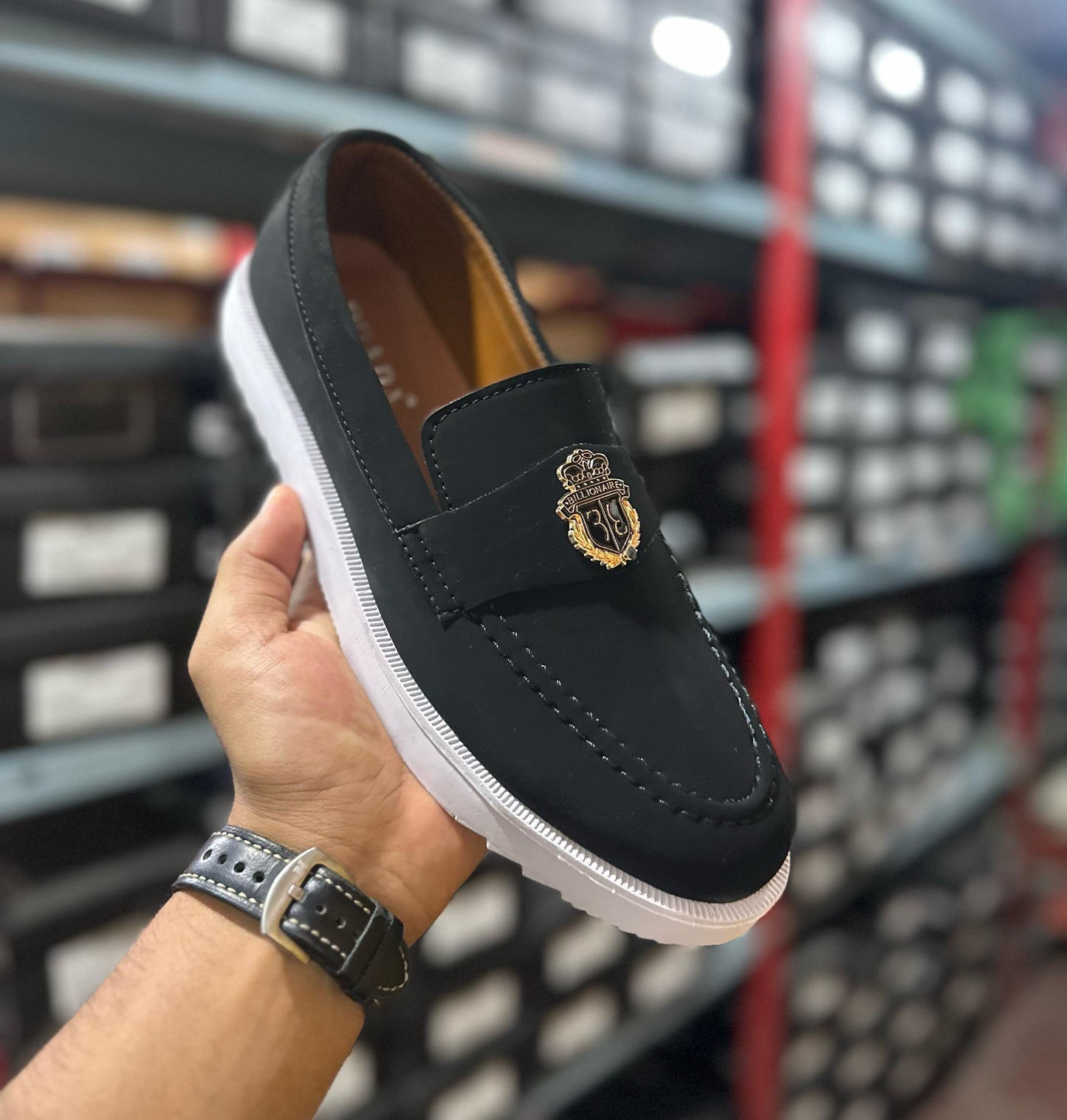 Suede Handmade Loafer for Men