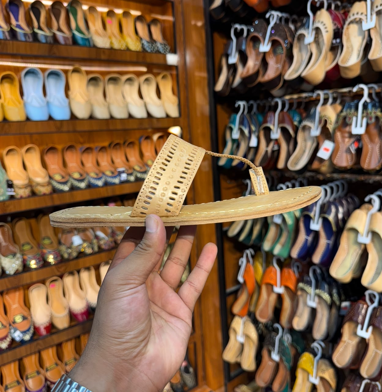 Classic Espresso Kolhapuri Sandal