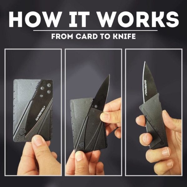 Folding Credit Card Knife ( Pack Of 2 )
