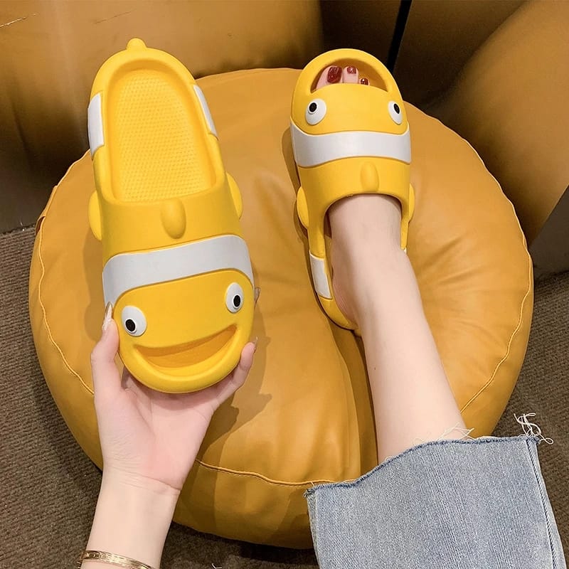 Women's Fashion Cute Beach Fish Slippers