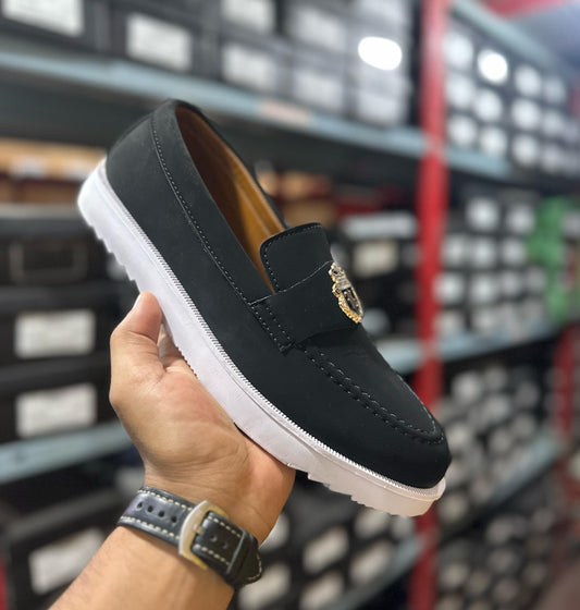 Suede Handmade Loafer for Men