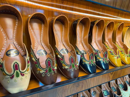 Indian Tajj Leather Khussa
