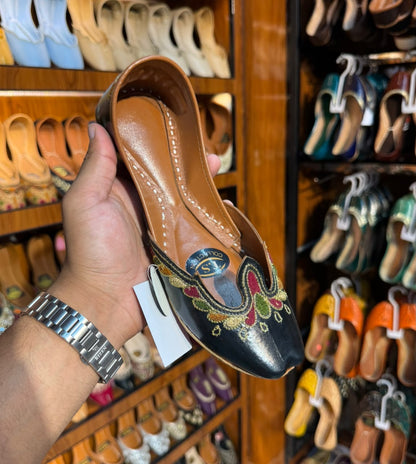 Indian Tajj Leather Khussa