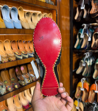 Indian Tajj Leather Khussa
