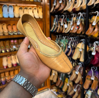 Leather Khussa