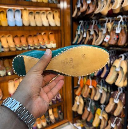 Leather Khussa