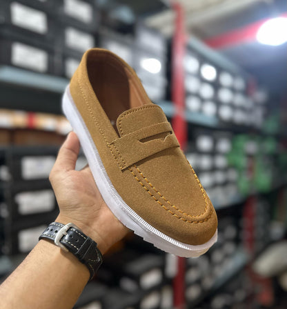 Suede Handmade Loafer for Men