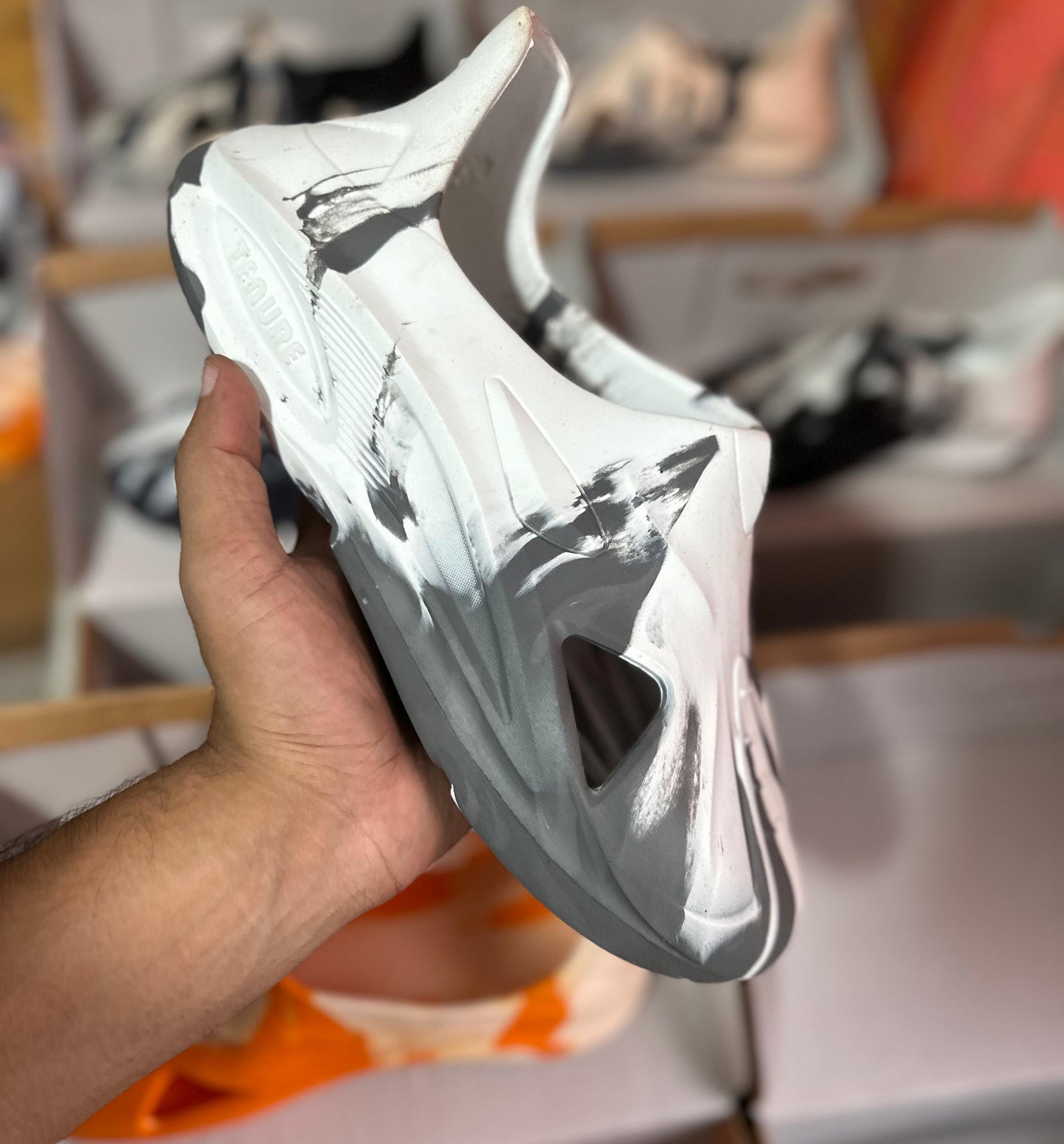 Monochrome Storm Footgear
