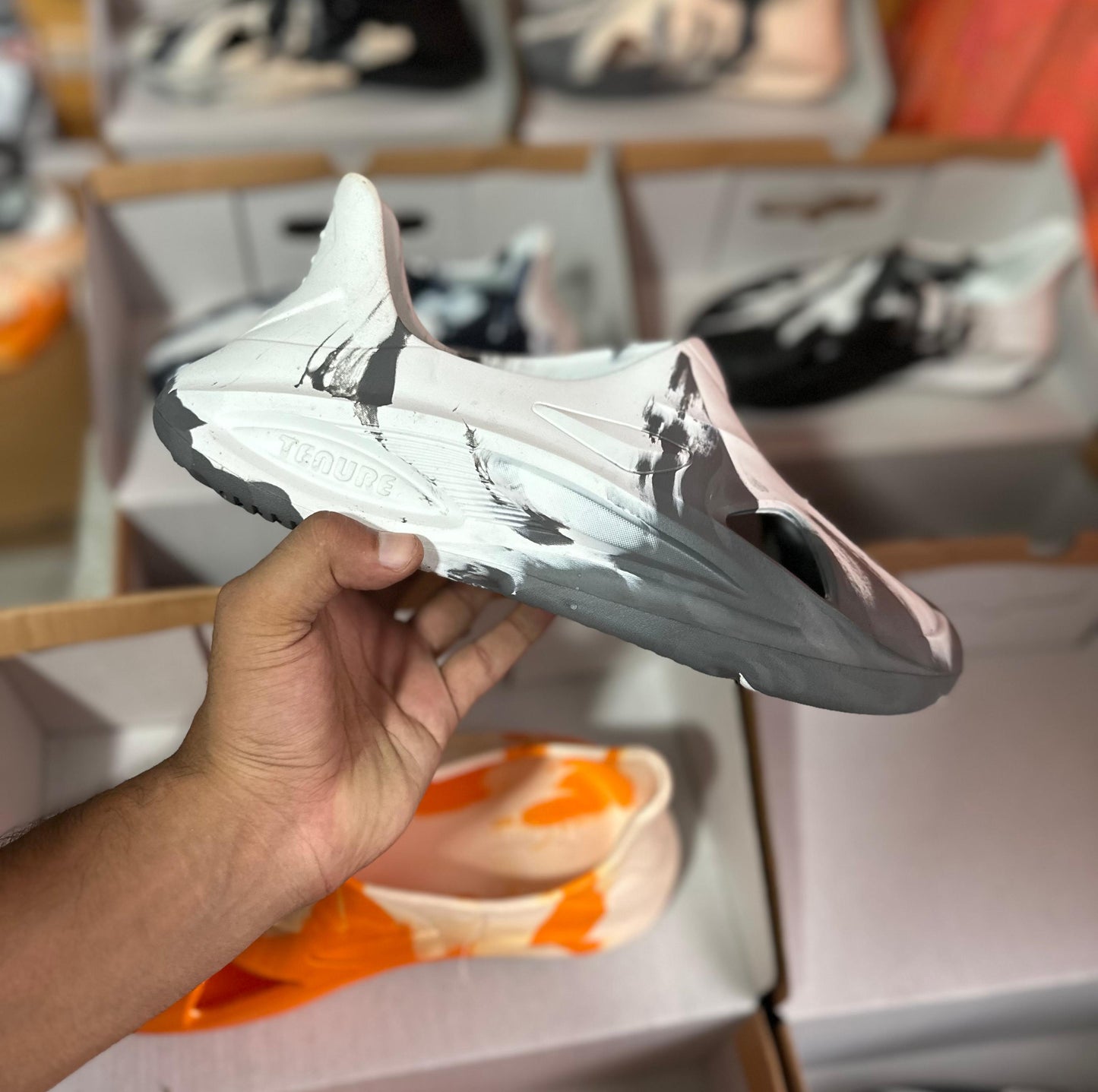 Monochrome Storm Footgear