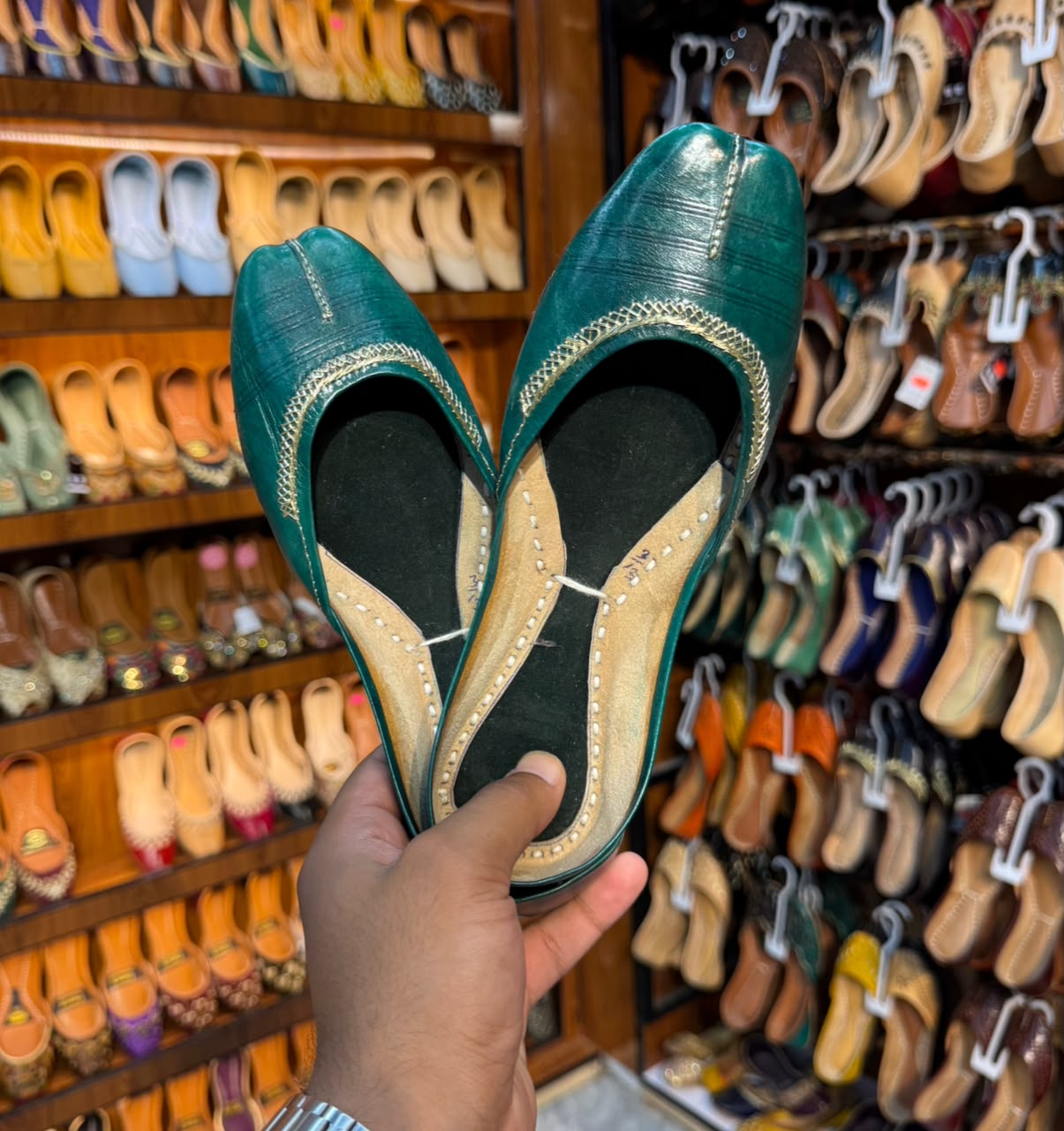 Leather Khussa